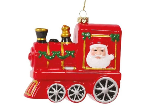 Bombka choinkowa Ciuchcia - 12 cm - 1 szt.