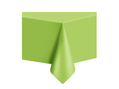 Obrus foliowy jasnozielony - 137 x 274 cm - 1 szt.