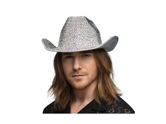 Kapelusz kowbojski Tomorrow srebrny