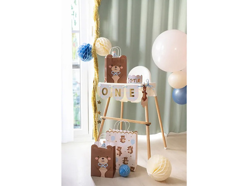 Torebka na prezenty Miś - 1 szt.