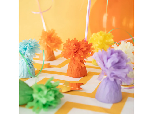 Obciążnik papierowy do balonów napełnionych helem - różowy - 140 g