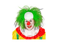 Nakrycie głowy klauna z zielonymi włosami