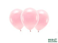 EKO Balony lateksowe pastelowe rumianoróżowe - duże - 10 szt.