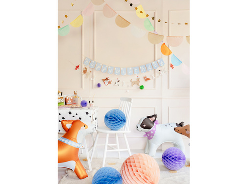 Baner urodzinowy Happy Birthday Pieski - 210 cm - 1 szt.