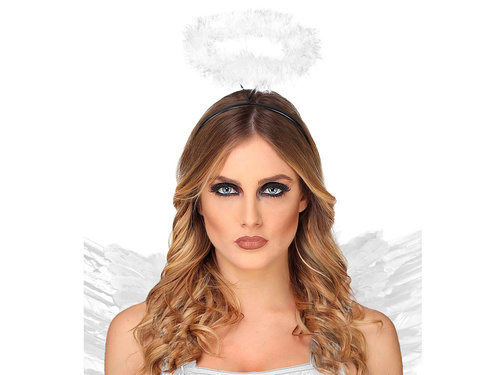 Opaska aureolka biała - 1 szt.