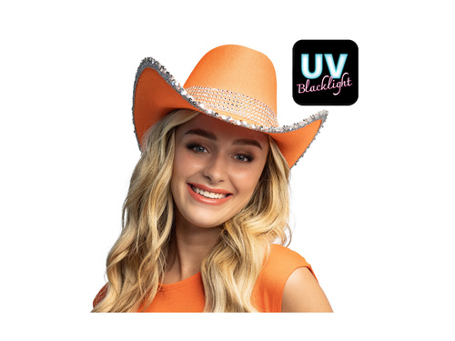 Kapelusz kowbojski Spark pomarańczowy