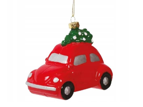 Bombka choinkowa Samochód - 10 cm - 1 szt.