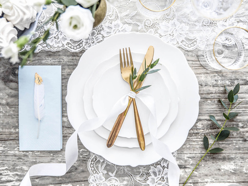 Tasiemka satynowa, biała, 25 mm / 25 m, 1 szt.