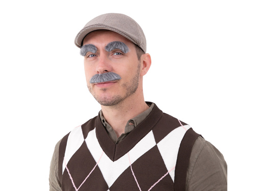 Zestaw przebranie Dziadek - 3 elementy
