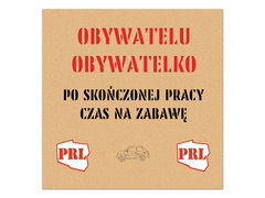 Serwetki urodzinowe PRL - 33 cm - 12 szt.