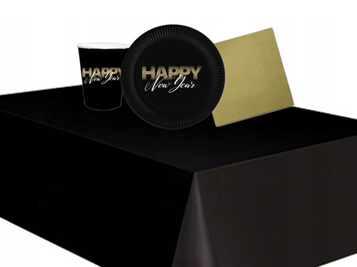 Zestaw Dekoracji na Sylwestra - 26 szt.