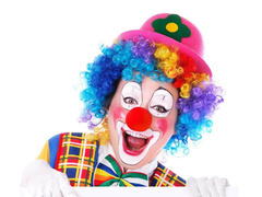 Nos klauna z gąbki - 1 szt.