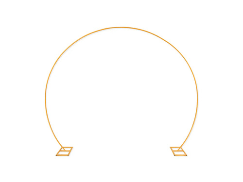 Okrągły stelaż do balonów złoty - 315 x 240 cm - 1 szt.