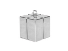 Obciążnik do balonów Prezent srebrny - 120 g