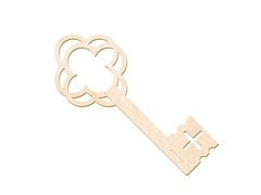 Klucz do wróżb z wosku - 27 cm - 1 szt.