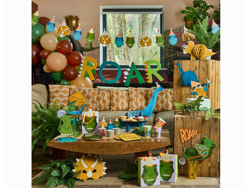 Girlanda urodzinowa Dinozaury - 400 cm - 1 szt.