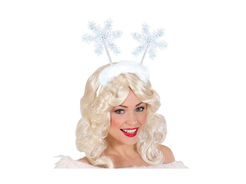 Opaska na głowę śnieżynka