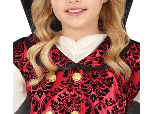 Kostium Wampir dla dziewczynki - 1 szt.