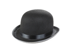 Kapelusz Melonik czarny - 1 szt.