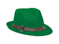 Kapelusz Gangstera zielony - 1 szt.