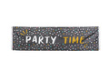 Baner materiałowy Party Time - 50 x 180 cm - 1 szt.