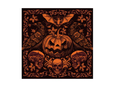 Serwetki Nawiedzona Dynia na Halloween - 33 cm - 20 szt.