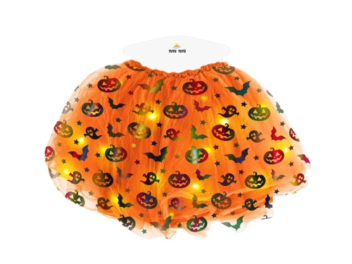 Spódniczka tutu Halloween LED - 40 cm - 1 szt.