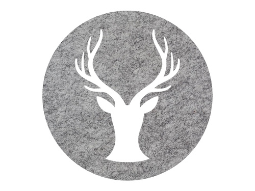 Podstawka pod talerz - Renifer - 36 cm - 1 szt.