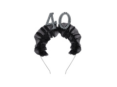 Opaska czterdziestka z falbanką - 1 szt.