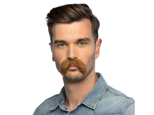 Wąsy brązowe - 1 szt.