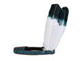 Opaska Indianina z 2 piórkami - 1 szt.