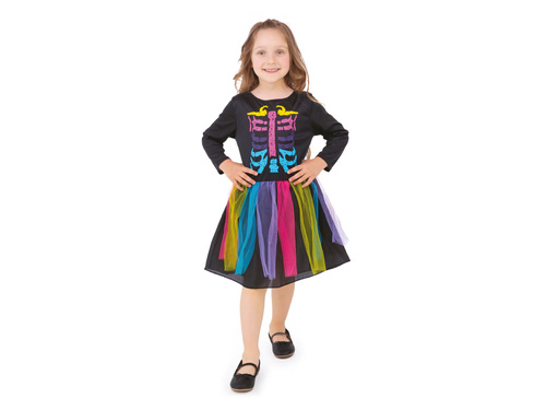 Kostium Kolorowy Kościotrup - 1 szt.