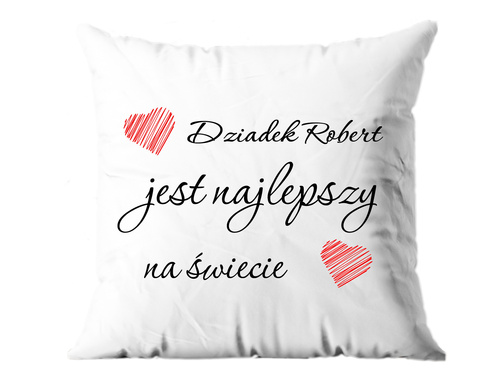 Poszewka personalizowana na dzień dziadka - 1 szt.