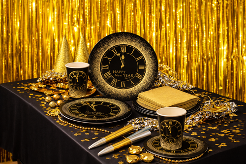 Zestaw Dekoracji na Sylwestra - 26 szt.