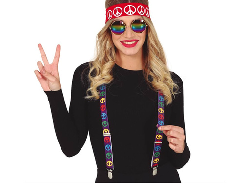 Zestaw akcesoriów w stylu hippie - 3 szt.