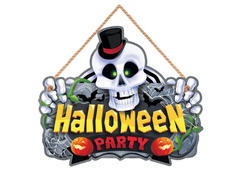 Dekoracja wisząca Happy Halloween - 1 szt.
