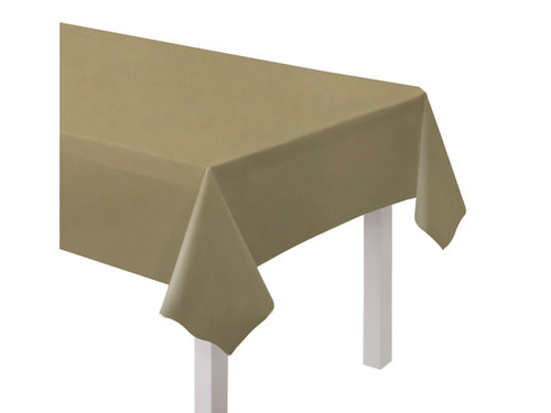 Obrus papierowy brązowy - 137 x 274 cm - 1 szt.