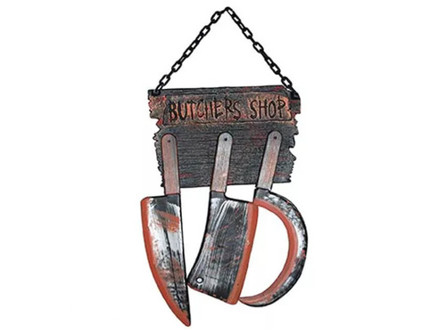 Dekoracja wisząca Sklep Rzeźnika - 1 szt.