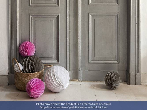 Dekoracja wisząca kula błękitna - 30 cm - 1 szt.