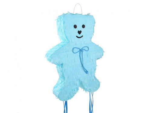 Piniata Miś błękitny - 1 szt.