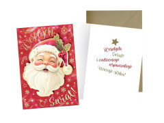 Kartka świąteczna - 11.7 x 16.6 cm - 1 szt.