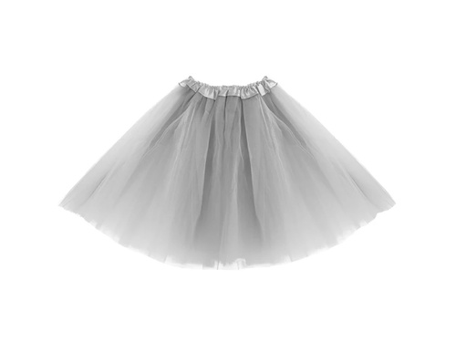 Spódniczka Tutu - szara - 40 cm - 1 szt.