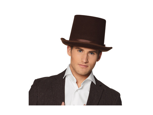 Kapelusz Byron brązowy