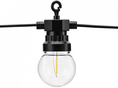 Lampki dekoracyjne LED czarne - 5 m - 1 szt.