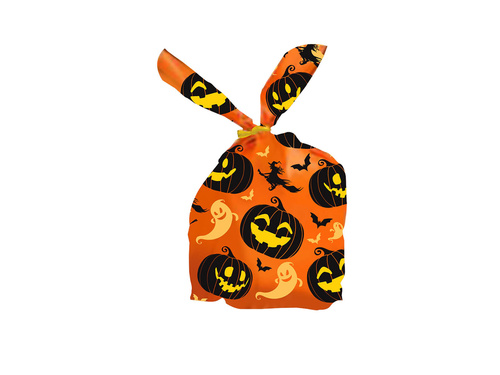 Torebki na słodycze Dynia na Halloween - 20 szt.