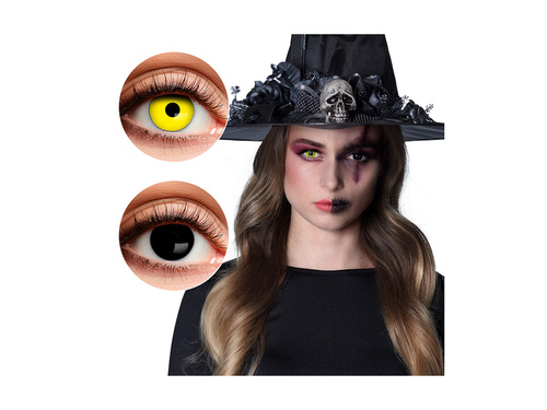 Soczewki kontaktowe Duo Szalona Wiedźma - 3-miesięczne