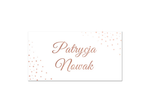 Winietki personalizowane składane - 15 szt.