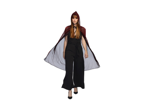 Peleryna nocne niebo czerwona