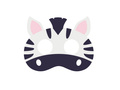 Maska filcowa Zebra - 1 szt.