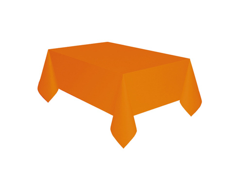 Obrus papierowy pomarańczowy - 137 x 274 cm - 1 szt.